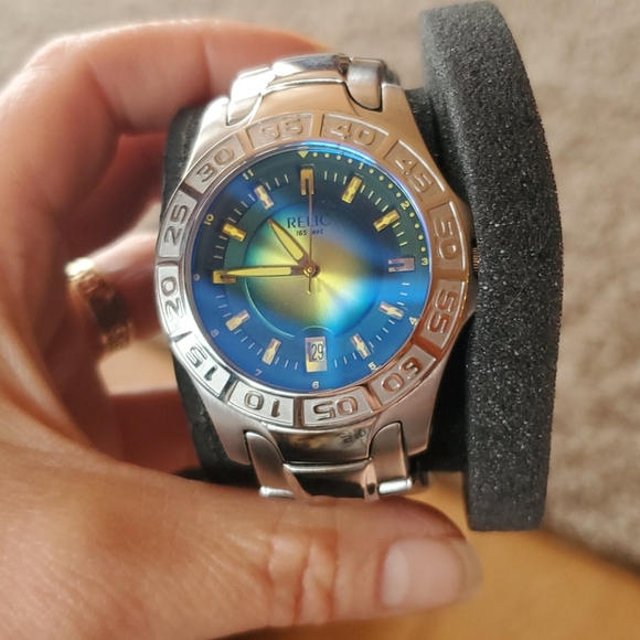 relic wet mens watch